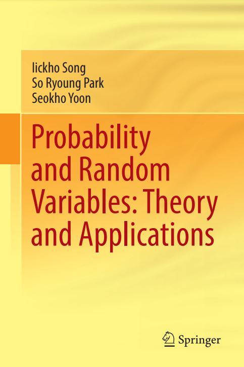 Professor Song, lickho has published a book on probability and random variables in English