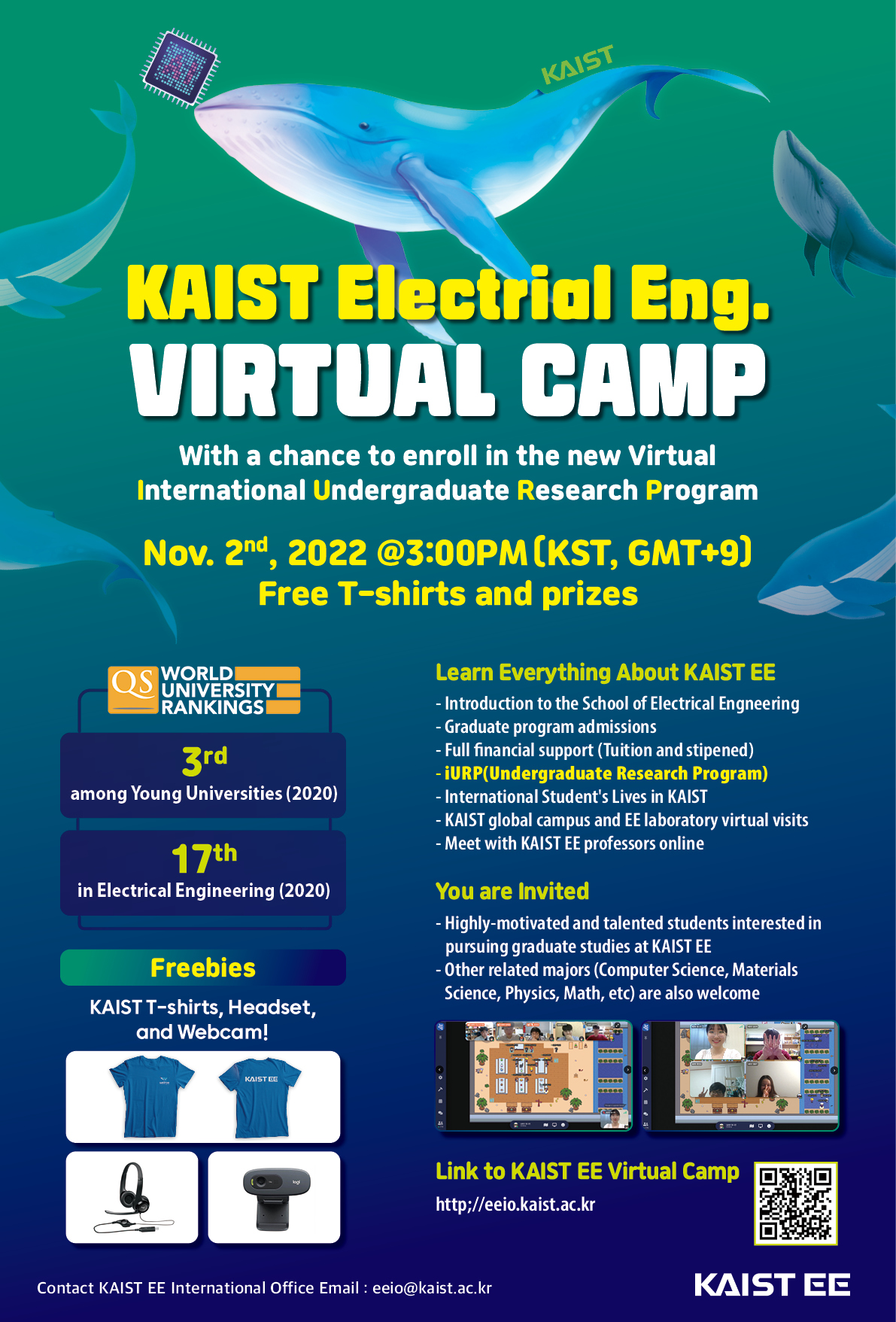 Final KAIST EE Virtual Camp poster